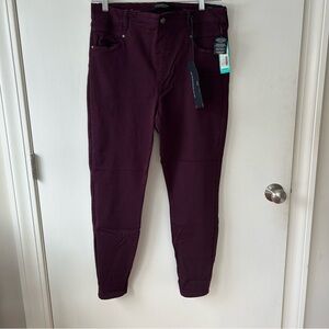Liverpool Deep Burgundy Jeans
